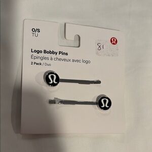 Lululemon Logo Bobby Pins